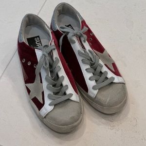 Golden Goose velvet sneakers size 37